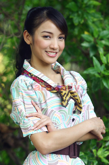 นางเอกหน้าทะเล้น "แพท" สดใสด้วย "น้ำเปล่า"