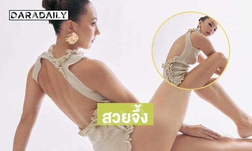 สวยหวานดาราดังในลุคเดรสเว้าลึกตะลึงใจมาก