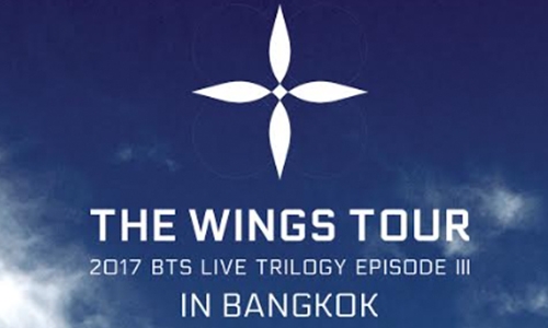 7 หนุ่ม BTS พร้อมกลับมาระเบิดความมันส์ให้เวทีลุกเป็นไฟ กับคอนเสิร์ตสุดยิ่งใหญ่ “2017 BTS LIVE TRILOGY EPISODE III THE WINGS TOUR in Bangkok”