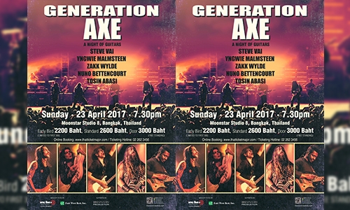 A Night of Guitars Asia Tour 2017 Live Concert in Bangkok