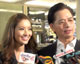 “แอฟ” ควงพ่อเปิดใจปลื้ม “สงกรานต์” ปัดคนจับเทียบ “แพนเค้ก”