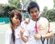 "ตี๋ - พะแพง" โชว์หวาน เล่นกีฬาเสริมสุขภาพ