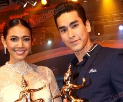 "ณเดชน์" ควง "นุ่น" คว้ารางวัล "นักแสดงนำชาย-หญิง"