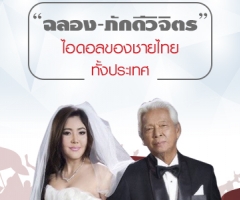 "ฉลอง-ภักดีวิจิตร" ไอดอลของชายไทยทั้งประเทศ