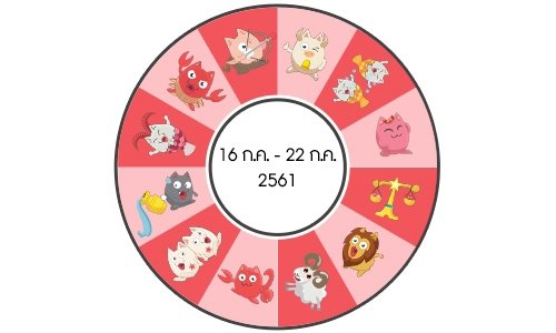 ดวงรายสัปดาห์วันที่ 16 ก.ค. - 22 ก.ค. 61