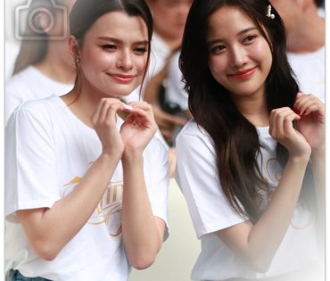 พิธีบวงสรวงซีรีส์ปิ่นภักดิ์ ภายในงานพบกับ ฟรีน - เบ็คกี้