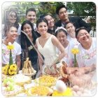 วี, บิ๊กเอ็ม, แคท นำทีมเหล่าดารา-นักแสดงนำ ร่วมงานบวงสรวงละคร "ผักบุ้งกับกุ้งนาง"