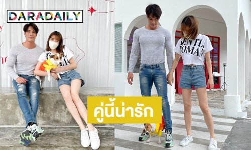 “แกรนด์-เด่นคุณ” โมเมนต์น่ารักทำสิ่งนี้ให้น้องหมา