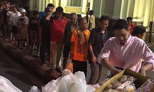 “น็อต” วันเกิดครบ 39 ต่อชีวิตเพื่อนมนุษย์ทำทาน 300 ชุดตอบแทนคำอวยพร