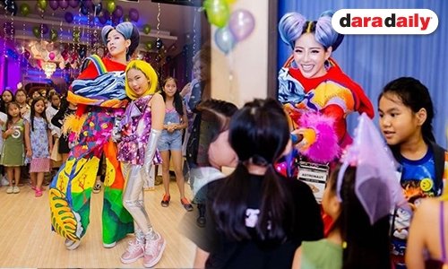 “ทับทิม มัลลิกา” จัดเต็มธีมอวกาศในงานแฟนมีตครั้งแรก