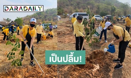 “ซัน วงศธร” รู้สึกเป็นเกียรติเข้าร่วม “โครงการปลูกป่าเฉลิมพระเกียรติ”