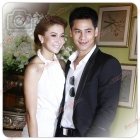 "ซี-ศิวัฒน์" ควง "เอมี่-กลิ่นประทุม" แถลงข่าวงานแต่งงาน