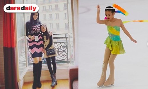 เจ๋ง! “น้องเวนิส” ลูกแม่ “แบม” คว้าที่ 2 แข่งไอซ์สเก็ตระดับประเทศ