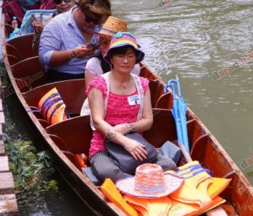 TQM จัดกิจกรรมพายเรือ ล่องคลองท่าคา ชมอุทยาน ร.2