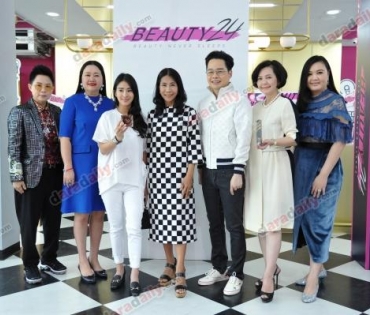 อัดเทปถ่ายรายการ “Beauty 24” 