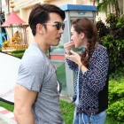 ภาพน่ารักๆ ระหว่าง "อั้ม-แมท" ในงานบวงละคร "ไฟในวายุ"