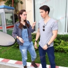 ภาพน่ารักๆ ระหว่าง "อั้ม-แมท" ในงานบวงละคร "ไฟในวายุ"