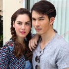 ภาพน่ารักๆ ระหว่าง "อั้ม-แมท" ในงานบวงละคร "ไฟในวายุ"