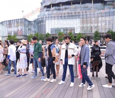 บรรยากาศงาน The Longest Runway@Icon Siam