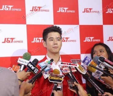 "มาริโอ้-เนย" เปิดตัว J&T Express