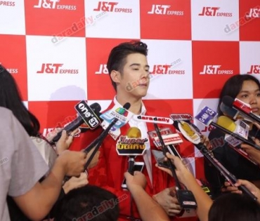 "มาริโอ้-เนย" เปิดตัว J&T Express