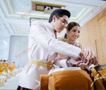 งานมงคลสมรส "ใบเตย-ดีเจแมน"