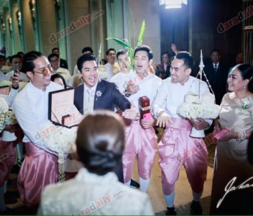 งานมงคลสมรส "ใบเตย-ดีเจแมน"