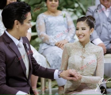 งานมงคลสมรส "ใบเตย-ดีเจแมน"