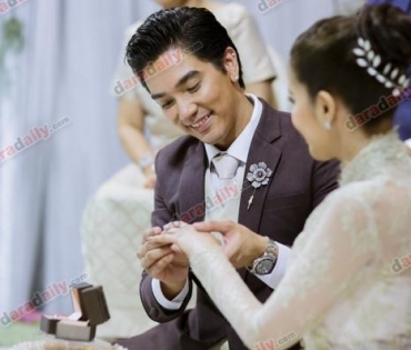 งานมงคลสมรส "ใบเตย-ดีเจแมน"