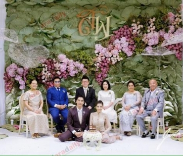 งานมงคลสมรส "ใบเตย-ดีเจแมน"