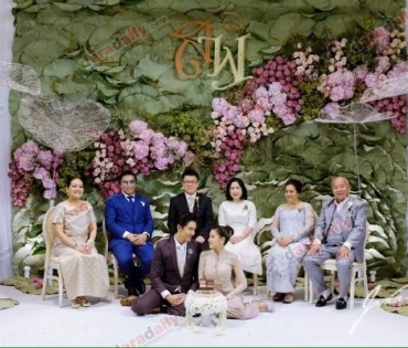 งานมงคลสมรส "ใบเตย-ดีเจแมน"