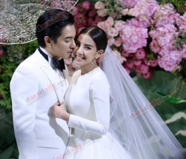 งานมงคลสมรส "ใบเตย-ดีเจแมน"