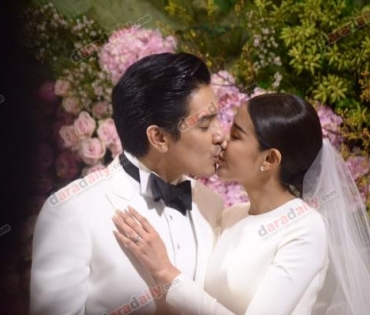 งานมงคลสมรส "ใบเตย-ดีเจแมน"
