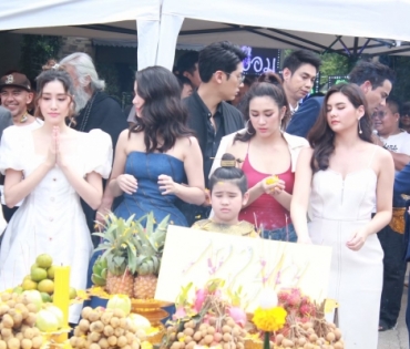 บวงสรวงละคร "ยอดรักนักรบ" และ "เงาบุญ"
