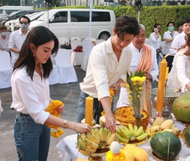 บวงสรวงละคร "จังหวะหัวใจนายสะอาด"