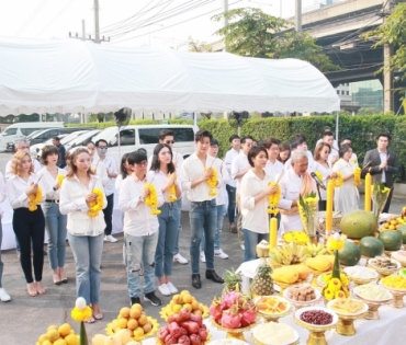 บวงสรวงละคร "จังหวะหัวใจนายสะอาด"