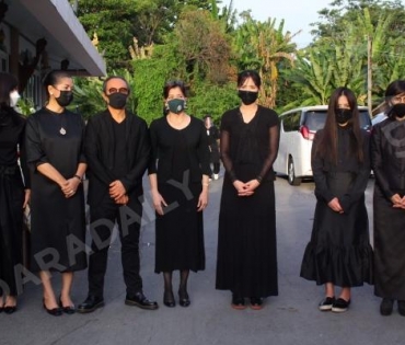 งานสวดอภิธรรมศพ "ตั้ว ศรัณยู"