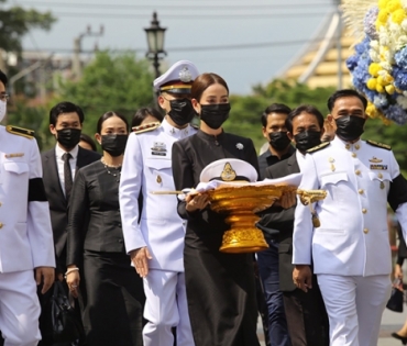 บรรยากาศพิธีพระราชทานเพลิงศพ “พลอากาศตรีณรงค์ เตมีรักษ์”