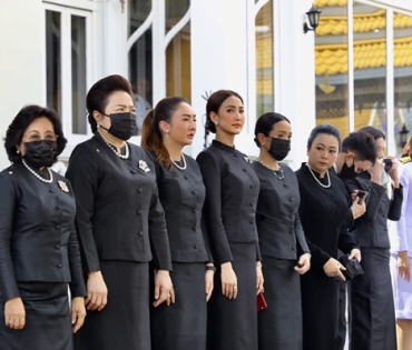 บรรยากาศพิธีพระราชทานเพลิงศพ “พลอากาศตรีณรงค์ เตมีรักษ์”