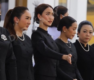 บรรยากาศพิธีพระราชทานเพลิงศพ “พลอากาศตรีณรงค์ เตมีรักษ์”