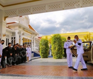 บรรยากาศพิธีพระราชทานเพลิงศพ “พลอากาศตรีณรงค์ เตมีรักษ์”