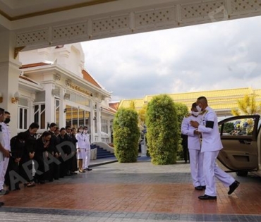 บรรยากาศพิธีพระราชทานเพลิงศพ “พลอากาศตรีณรงค์ เตมีรักษ์”