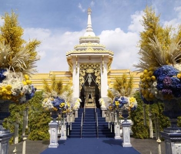 บรรยากาศพิธีพระราชทานเพลิงศพ “พลอากาศตรีณรงค์ เตมีรักษ์”