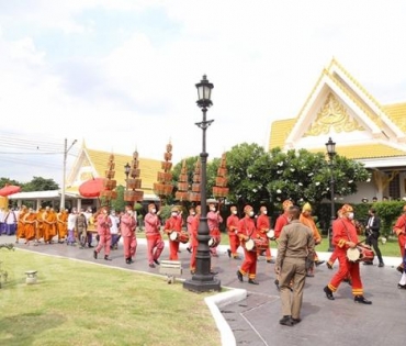 บรรยากาศพิธีพระราชทานเพลิงศพ “พลอากาศตรีณรงค์ เตมีรักษ์”