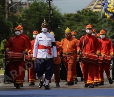 บรรยากาศพิธีพระราชทานเพลิงศพ “พลอากาศตรีณรงค์ เตมีรักษ์”