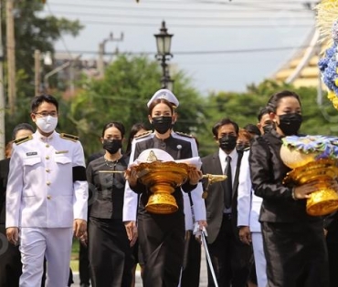 บรรยากาศพิธีพระราชทานเพลิงศพ “พลอากาศตรีณรงค์ เตมีรักษ์”