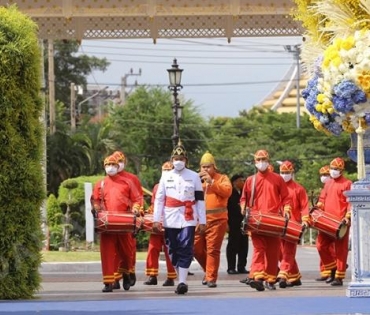 บรรยากาศพิธีพระราชทานเพลิงศพ “พลอากาศตรีณรงค์ เตมีรักษ์”