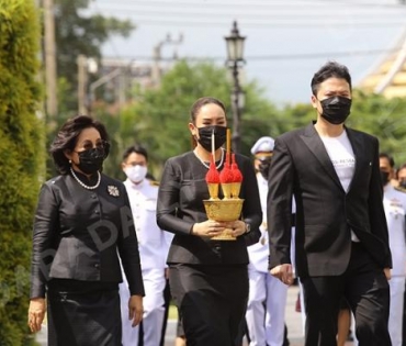 บรรยากาศพิธีพระราชทานเพลิงศพ “พลอากาศตรีณรงค์ เตมีรักษ์”