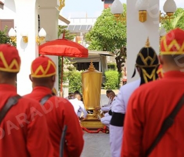 บรรยากาศพิธีพระราชทานเพลิงศพ “พลอากาศตรีณรงค์ เตมีรักษ์”