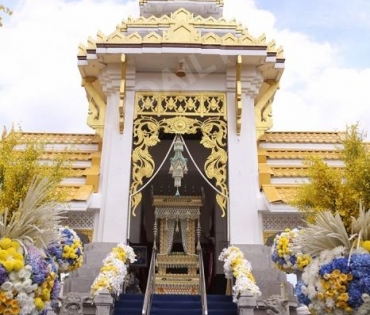 บรรยากาศพิธีพระราชทานเพลิงศพ “พลอากาศตรีณรงค์ เตมีรักษ์”